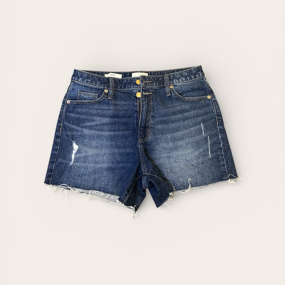 Distressed Jean Shorts